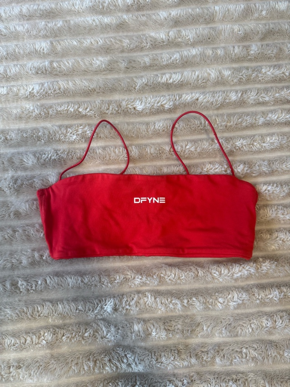 DFYNE Defy Strappy Bra “Lava”